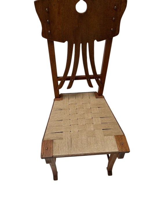 Chambre D'Artisan Chair by Gustave Serrurier-Bovy, 1895